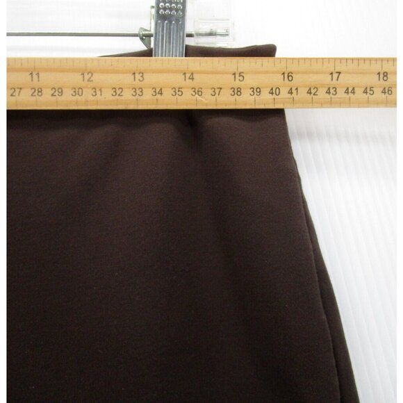 J Mclaughlin Pants 10 Wide Leg Trousers High Rise Stretch Zip Up - Picture 2 of 9